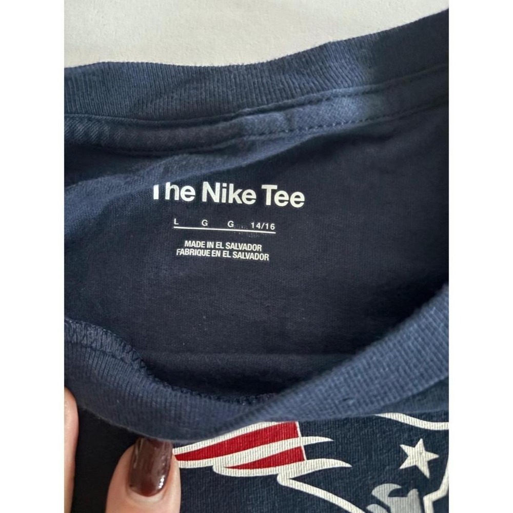 NWOT Nike New England Patriots Judon 9 Navy Youth T Shirt Size L 14-16 - Picture 4 of 4